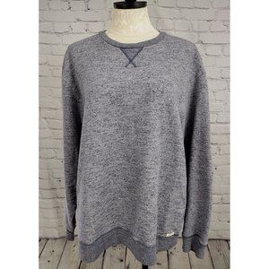 Original Weatherproof Vintage Heather Blue Sweater XL Men's Pullover Crewneck